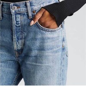 Re/Done Light Blue High Rise Women's Jeans